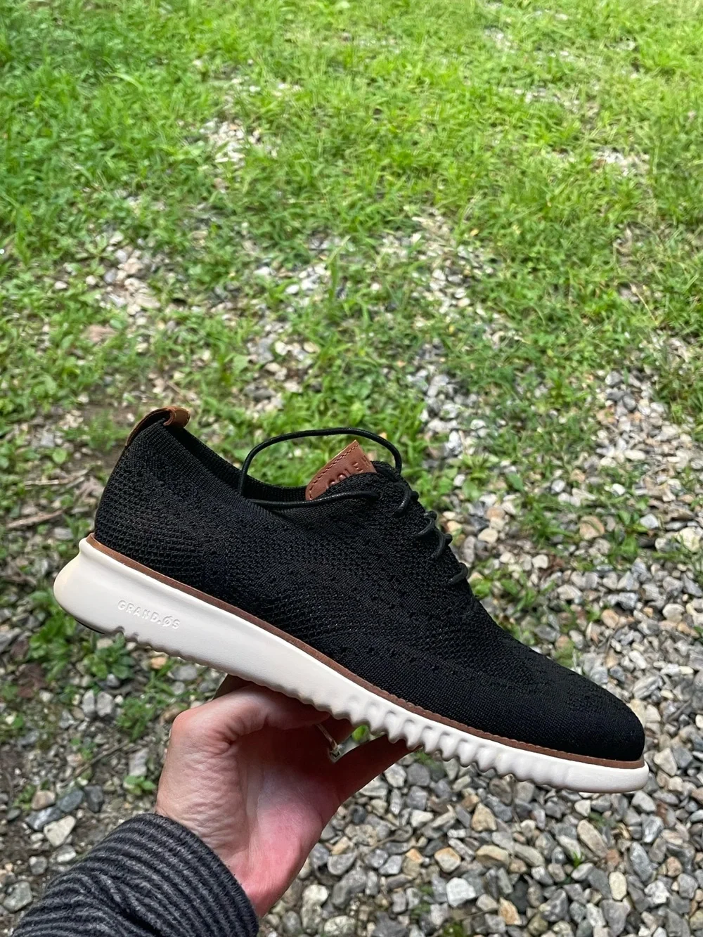 New Cole Haan 2.ZERØGRAND Stitchlite™ Wingtip Oxfords Shoes Size 7.5 Men’s